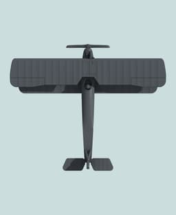 1:144 Halberstadt D.III 3d model