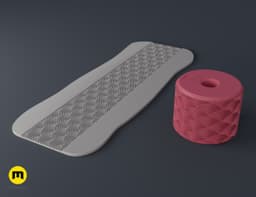 Texture Rollers Japanese Patterns middle #16 3d model