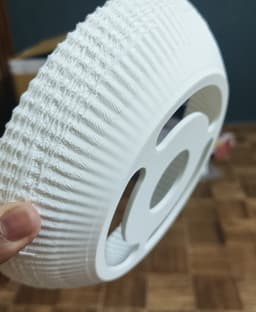 I only changed the outer wall to 0.8 and this happened hot to fix it 3d model