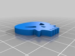 Decorative skull 3d model