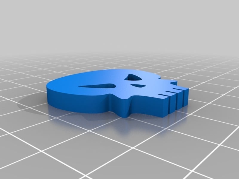 Decorative skull 3d model