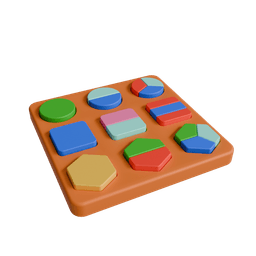 Puzzle for Kids 1 3d model