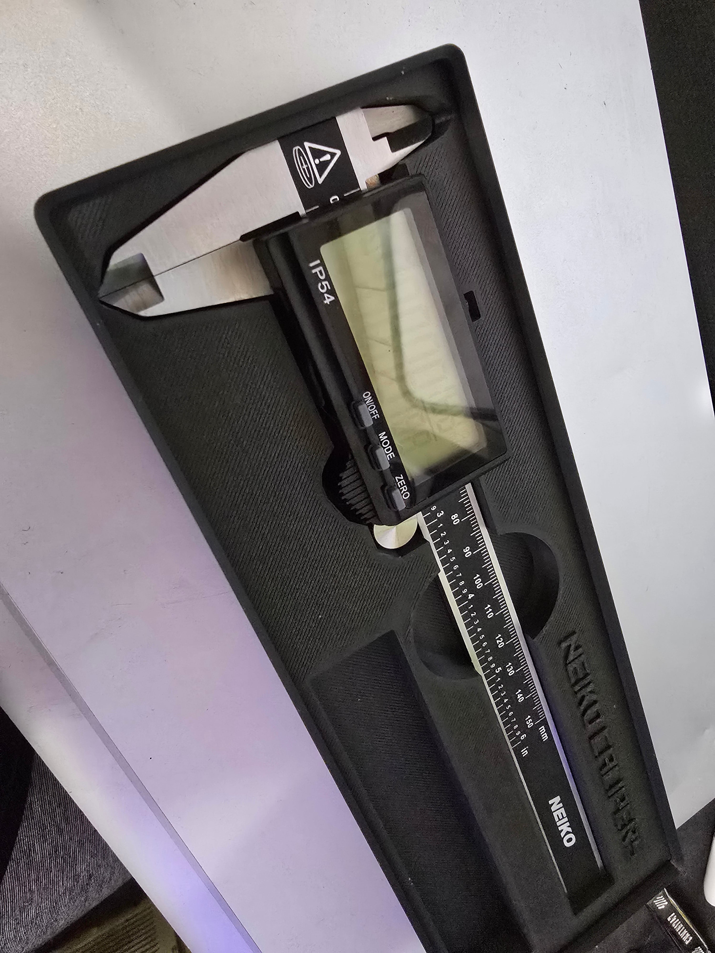Gridfinity Neiko Large screen Caliper Holder.stl 3d model