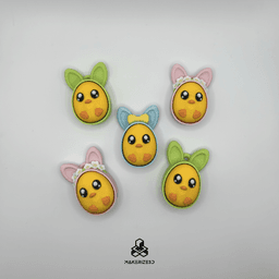 Bunny Chick Clicker 3d model