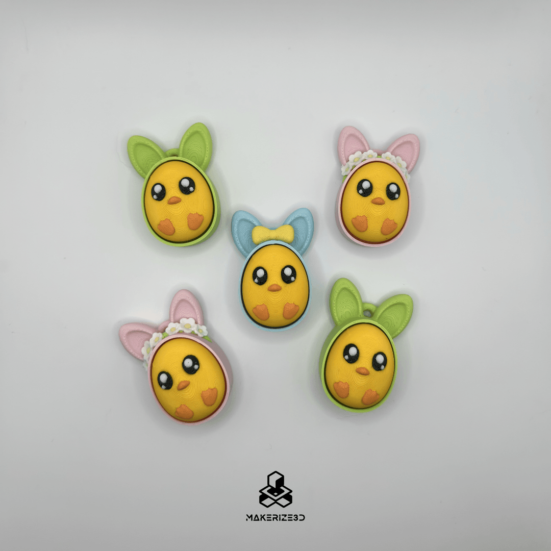 Bunny Chick Clicker 3d model