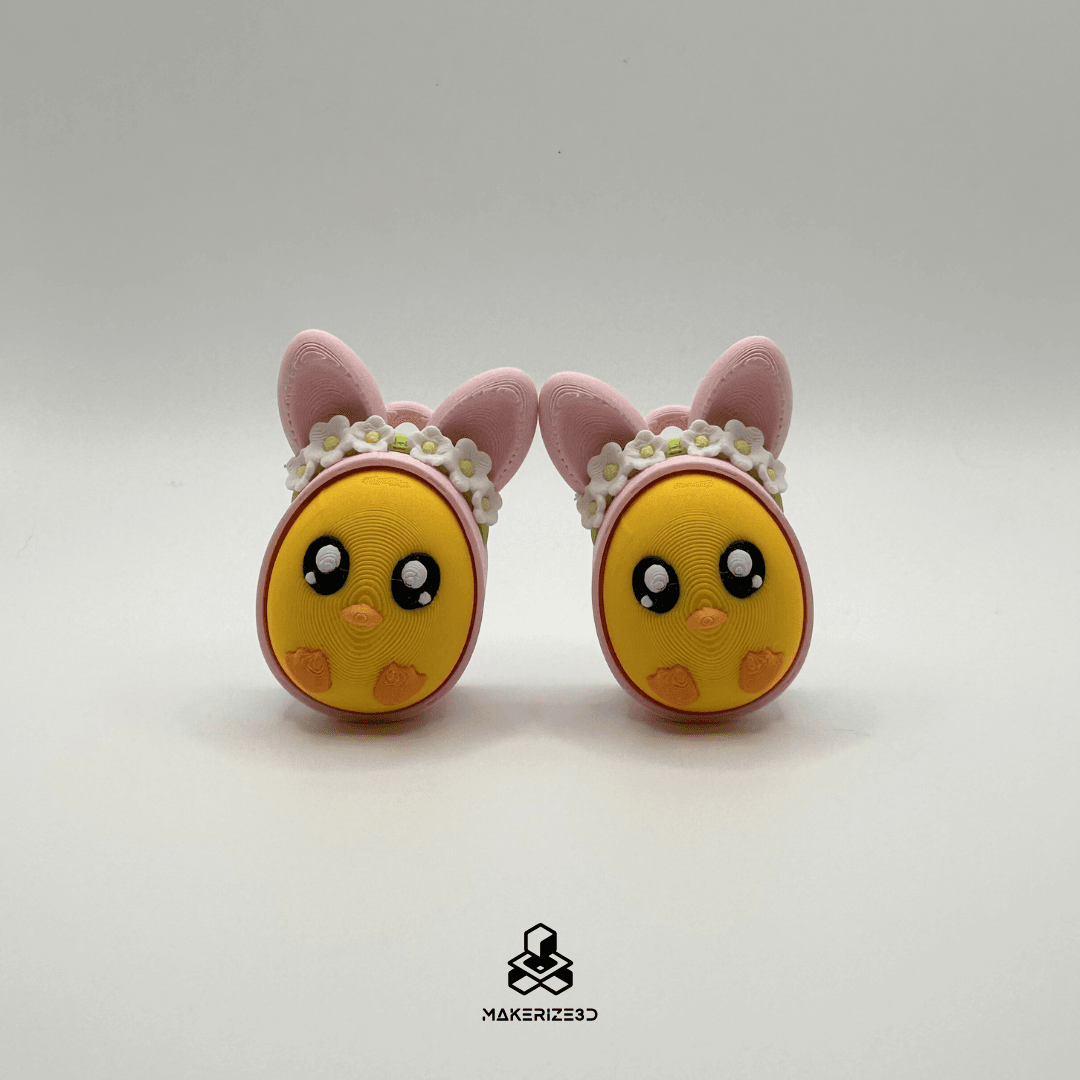 Bunny Chick Clicker 3d model