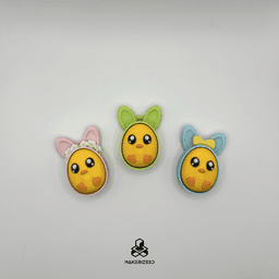 Bunny Chick Clicker 3d model