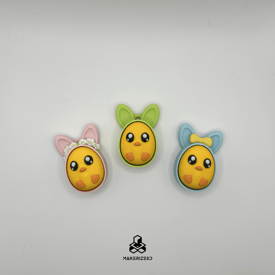Bunny Chick Clicker 3d model