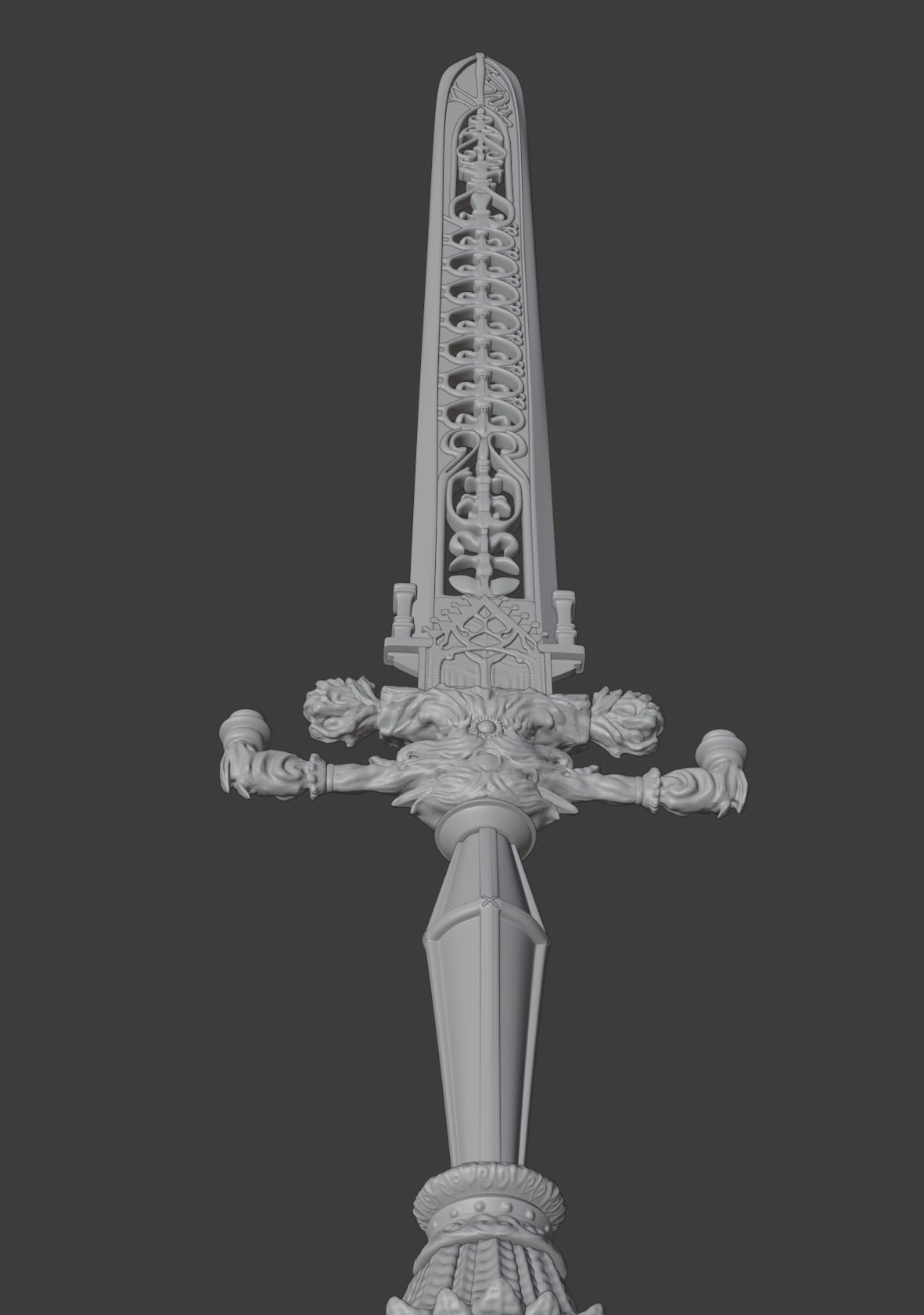 ELDEN RING SWORD OF NIGHT AND FLAME 3d model