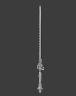 ELDEN RING SWORD OF NIGHT AND FLAME 3d model