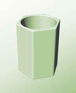 CH128-200 Modular component container for modern decor 3d printing 3d model