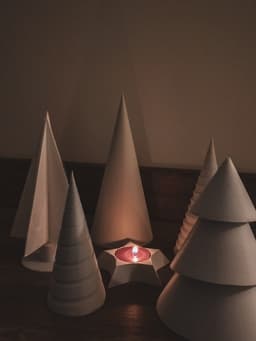 Cone Trees 3d model