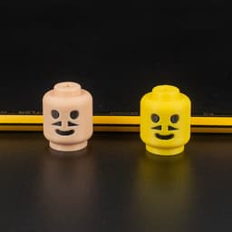 Lego Pencil Topper (mustache) 3d model