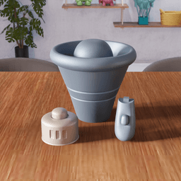Tactical Megaphone - High Fidelity Desktop Accessory 3d model