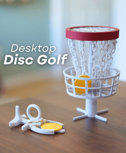 Desktop Disc Golf 3d model