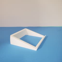 Parametric Desktop Speaker Stand 3d model