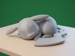 Pokemon Series: Sleeping Pikachu 3d model