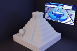 Pirâmide Mesoamericana.stl 3d model