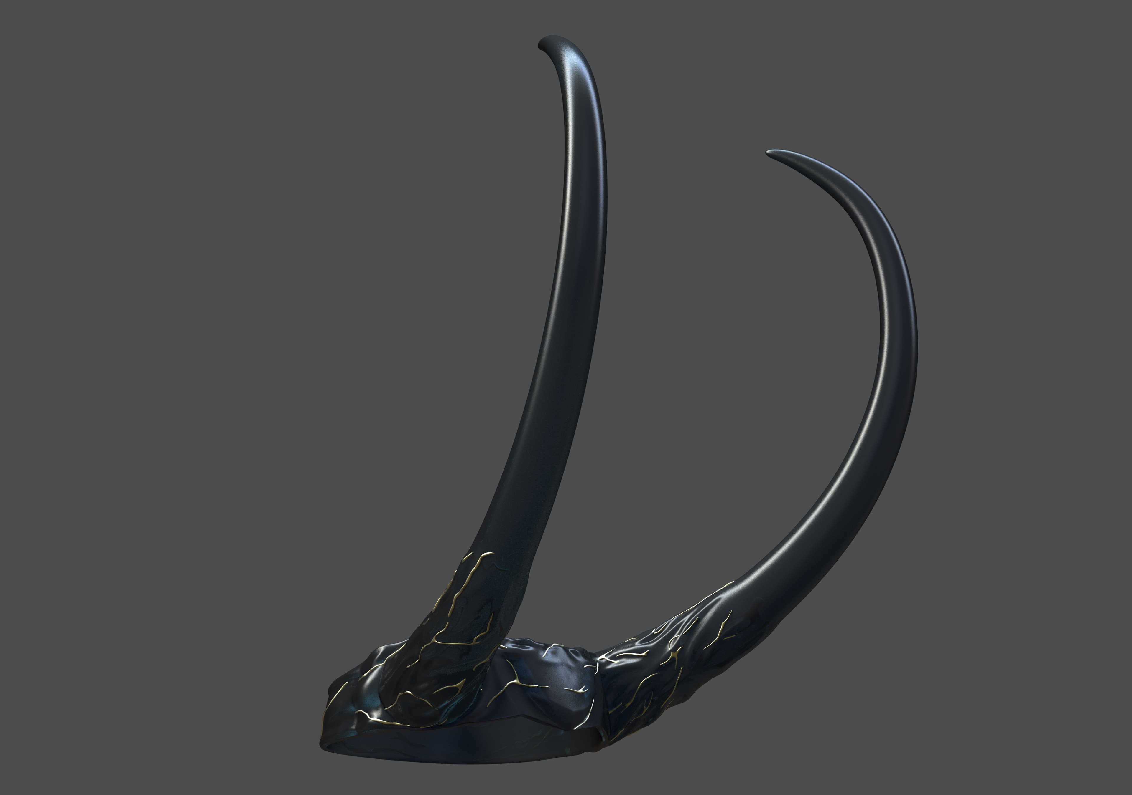 Loki God of Stories Crown 3d model