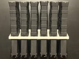Modular AR-15 Magazine Rack V1 6 Slot 3d model
