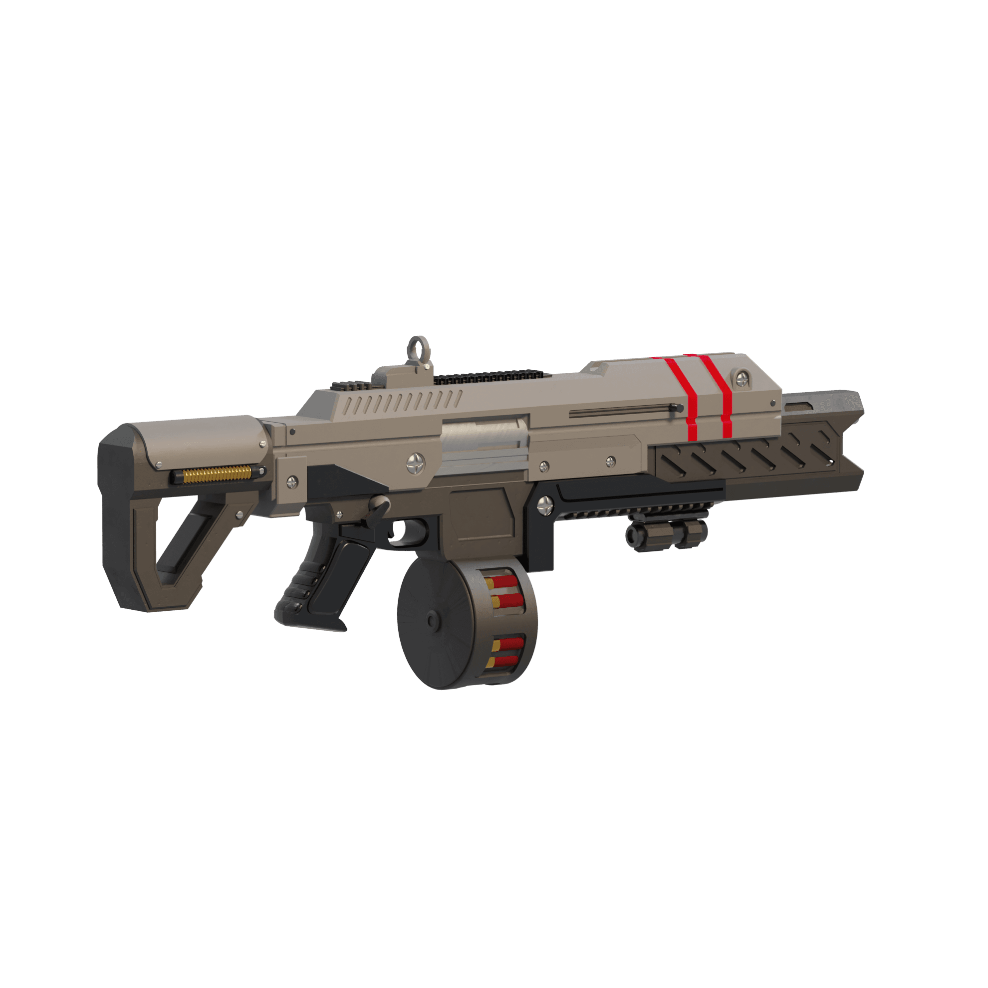 Helldivers SG-225SP Breaker Spray & Pray 3d model