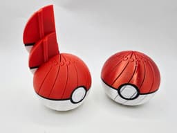 Pokéball Twist Fidget 3d model