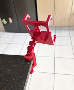 Phone swivel desk mount adjustable 3d model