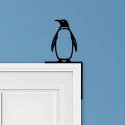 Penguin Door Corner Decor 3d model