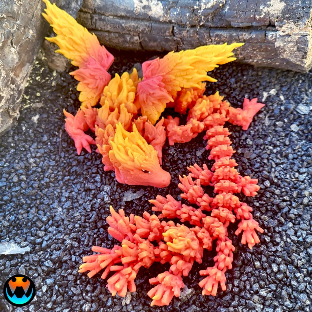 Phoenix Dragon 3d model