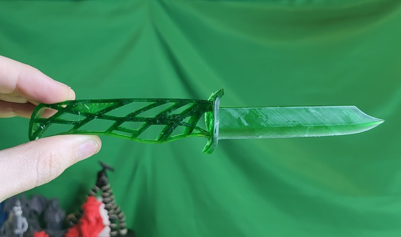 Resin Knife 3d model