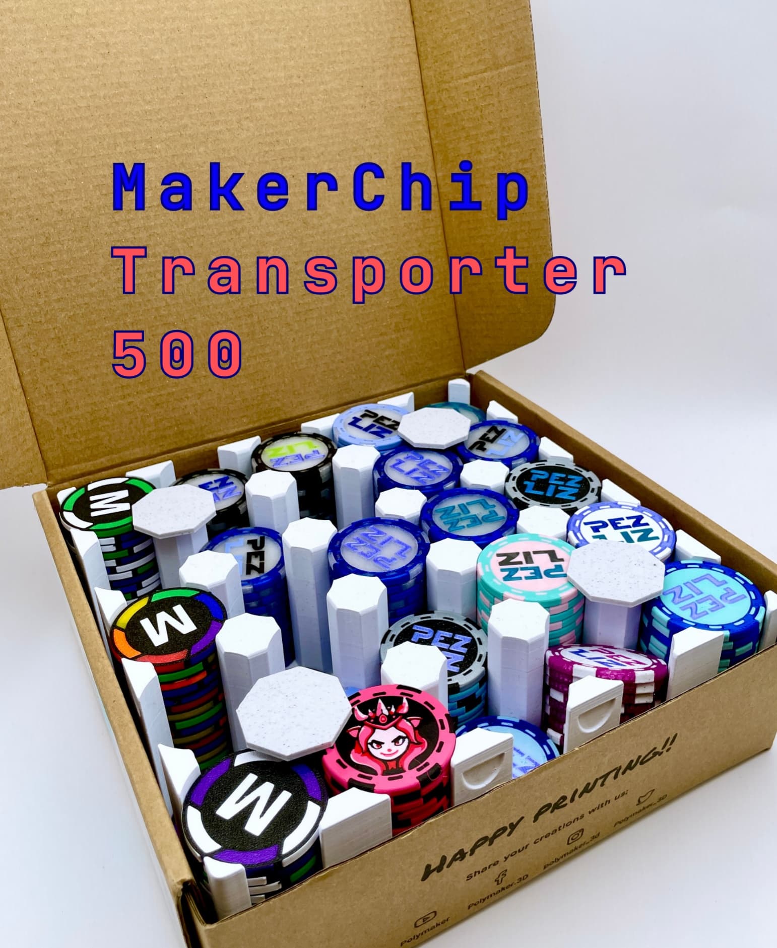 MakerChip Transporter 500 3d model