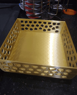 Voronoi Style Basket 3d model