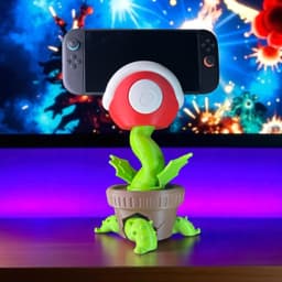 Piranha Plant Stand - for Switch 2 3d model