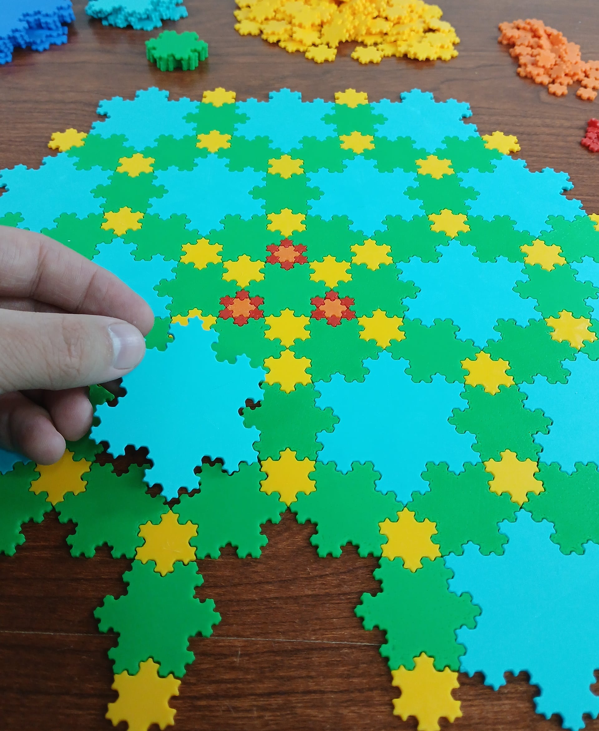Fractal Tiling System 3d model
