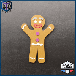 Gingy Christmas Ornament from Shrek 3d model