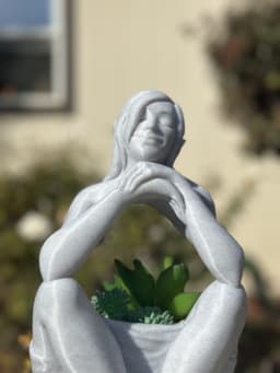 Elven Sanctuary Planter 3d model