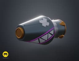 Arcane Jinx rocket container 3d model