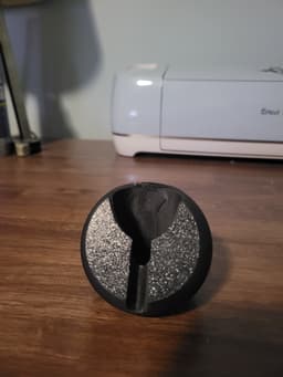 Hygrometer Display With Cable Cutout 3d model