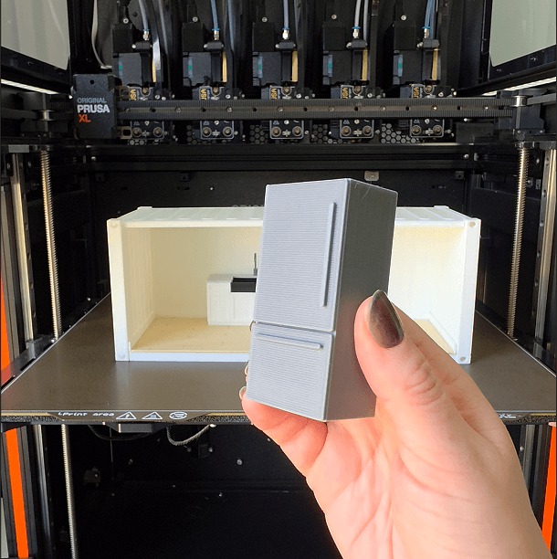 Fridge - 1:24 Scale Miniature 3d model