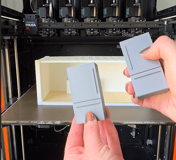 Fridge - 1:24 Scale Miniature 3d model