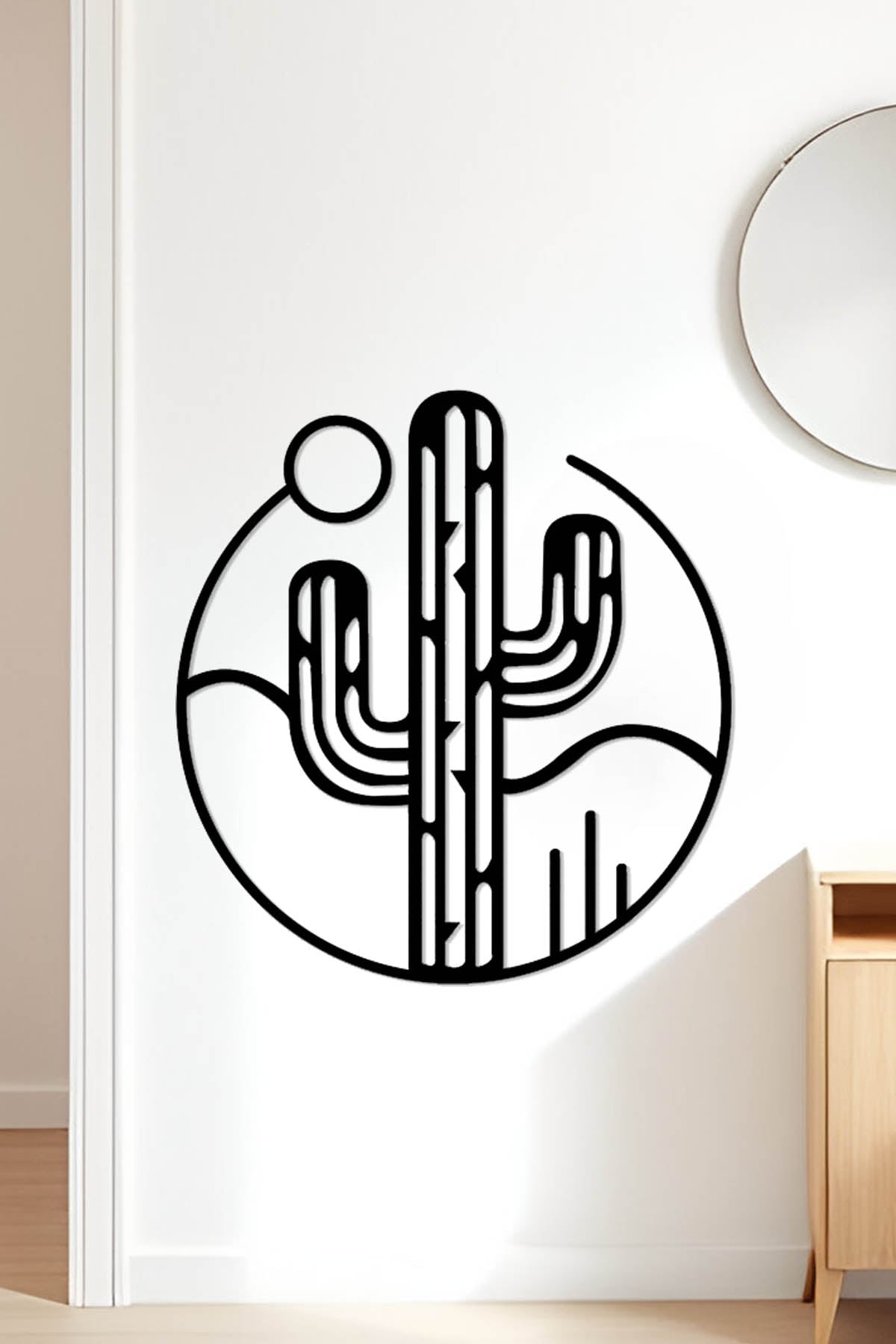 Cactus Wall Art, Wall Decor, Home Decor 3d model