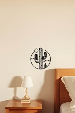 Cactus Wall Art, Wall Decor, Home Decor 3d model