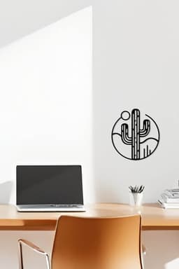 Cactus Wall Art, Wall Decor, Home Decor 3d model