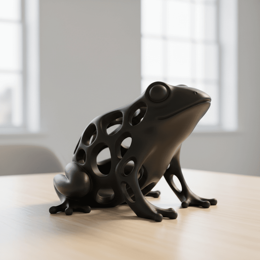 Modern Minimal Sculpture STL 3d model