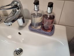 Voronoi Liquid soap holder 3d model