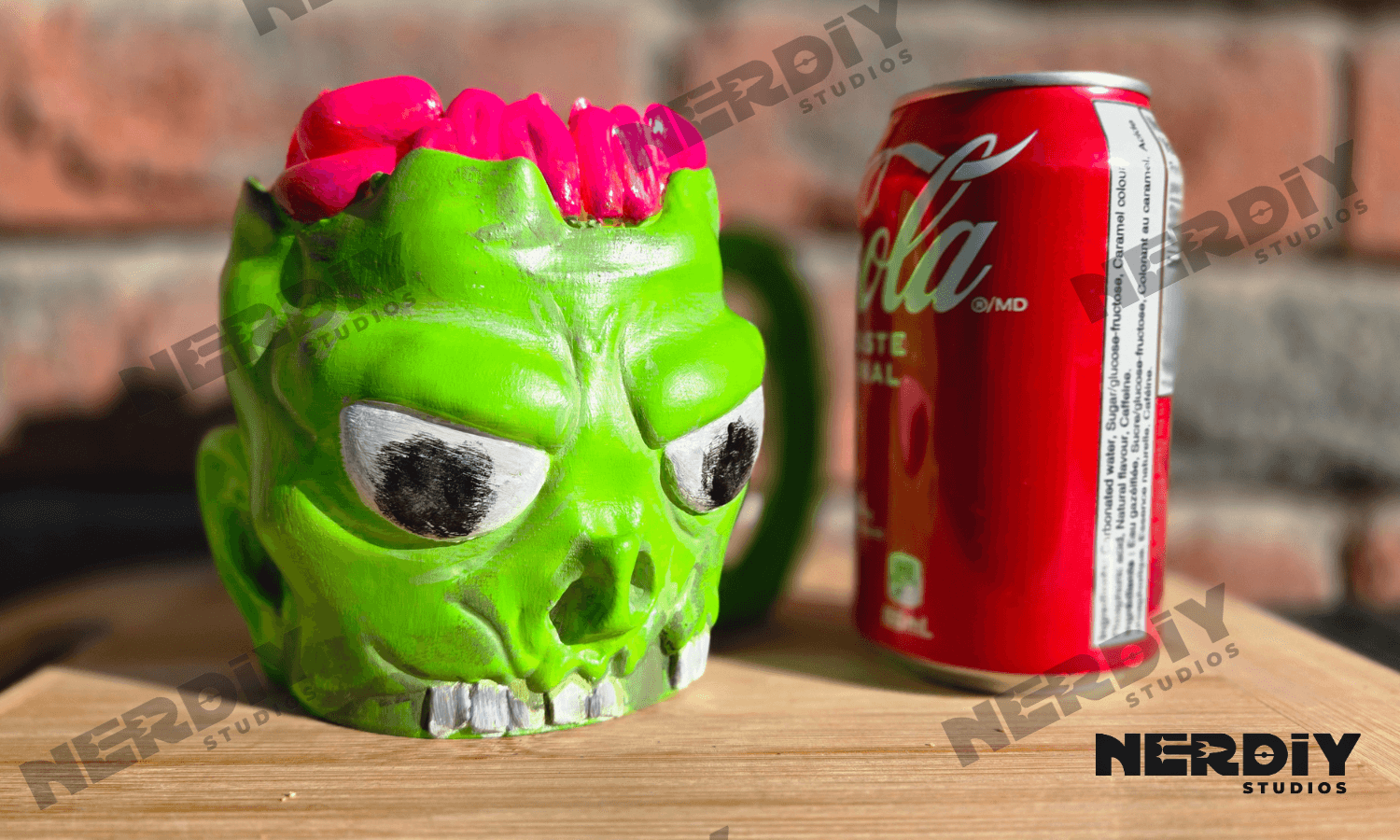 Zombie Can Holder 3d model