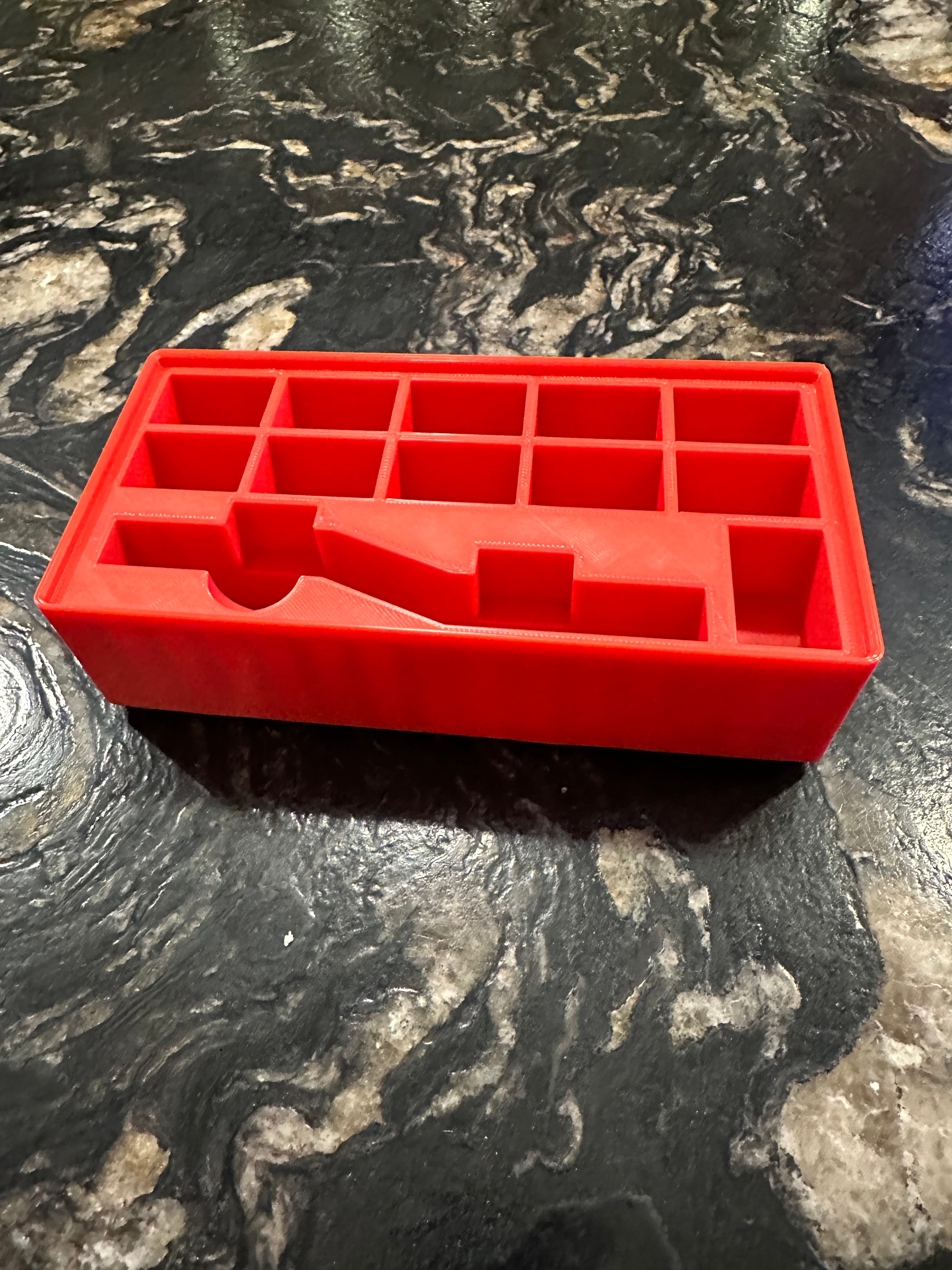 Gridfinity razor scraper holder 3d model