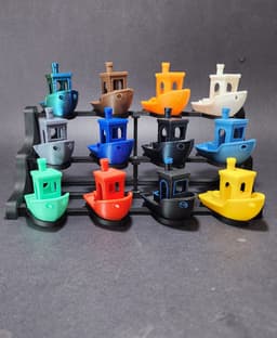 Benchy Holder Display - 2 Sizes 3d model