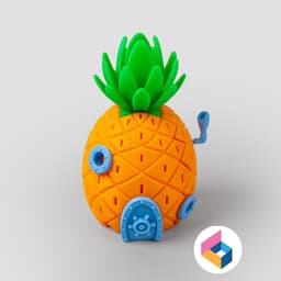 Spongebob's Pineapple House 3d model