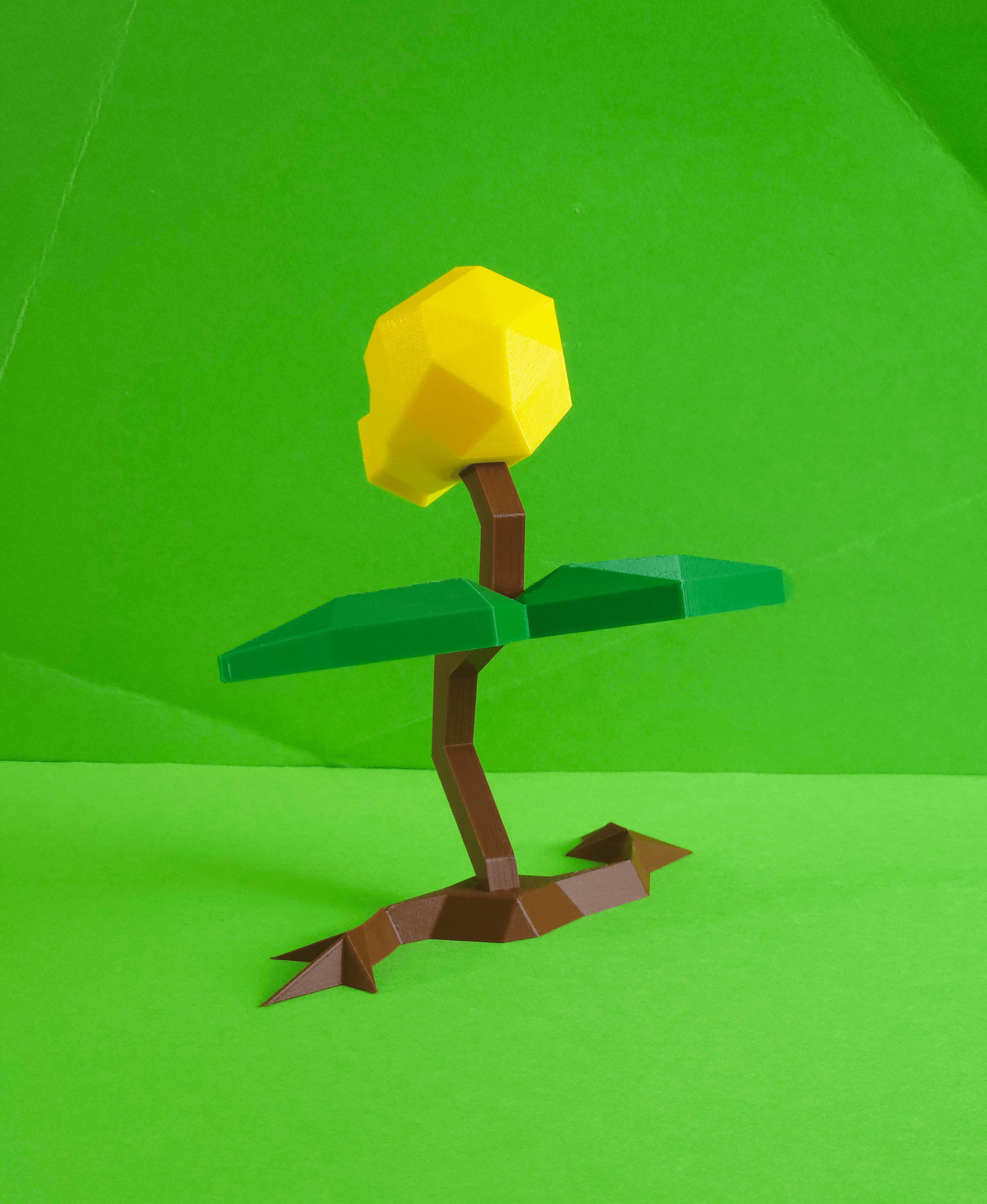Bellsprout Low Poly Pokemon 3d model